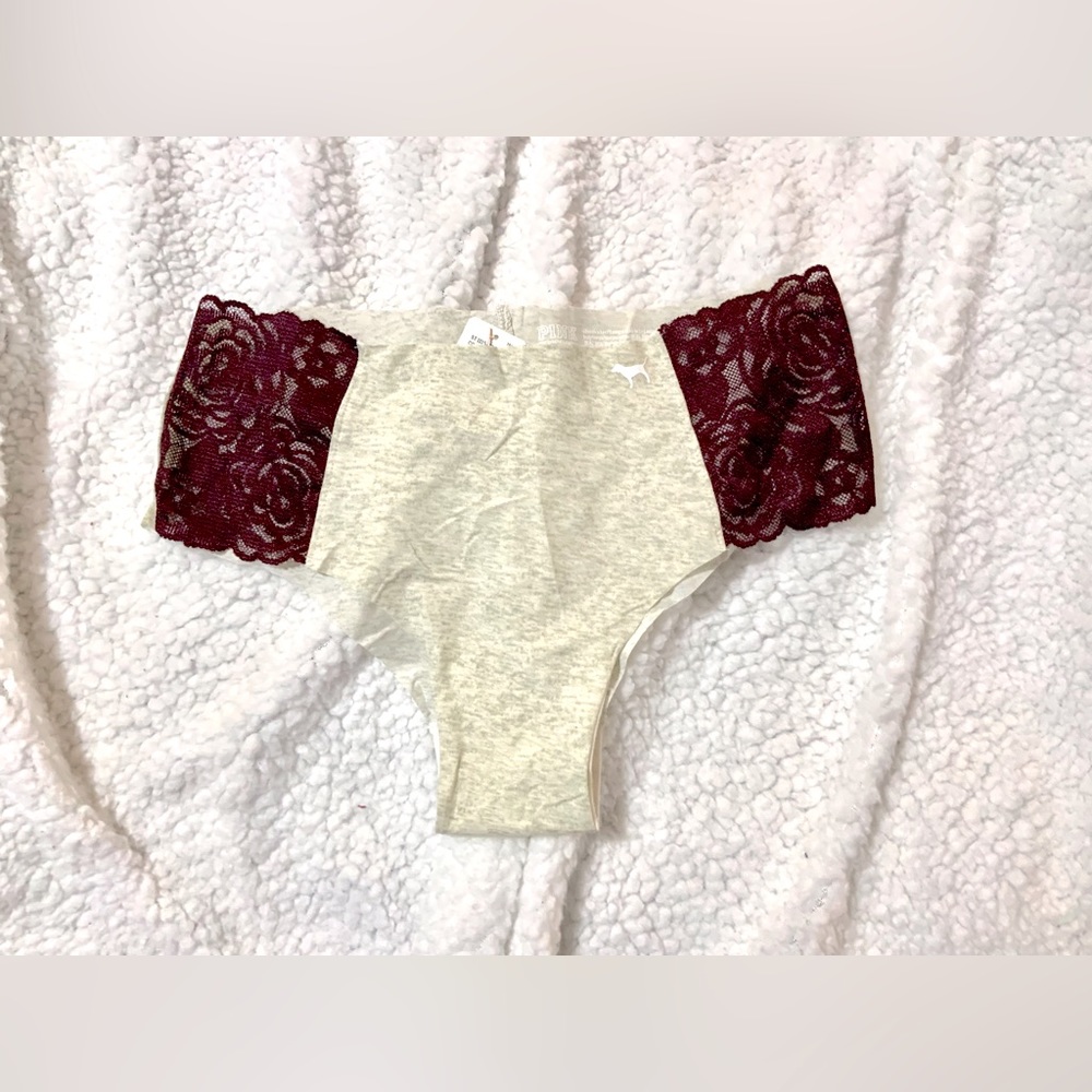 NWT. VS PINK. Mesh Cheekster Panties.